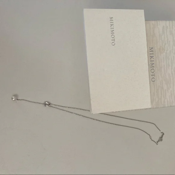Mikimoto single pearl necklace from Japan